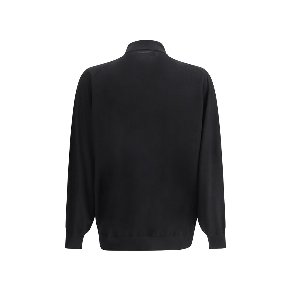 Brunello Cucinelli Black Cashmere Sweatshirt