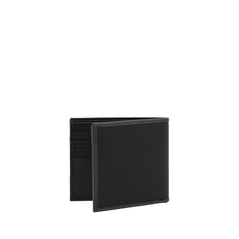 Prada Black Recycled Polyamide Wallet