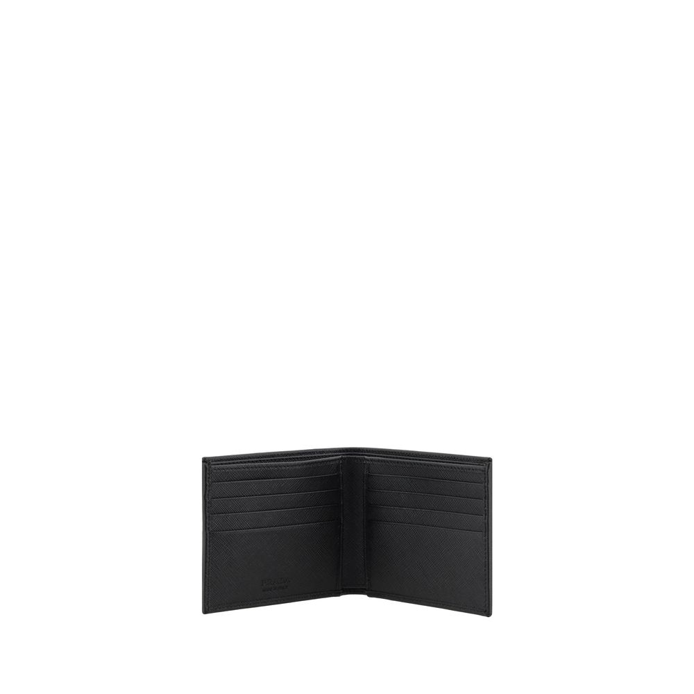 Prada Black Recycled Polyamide Wallet