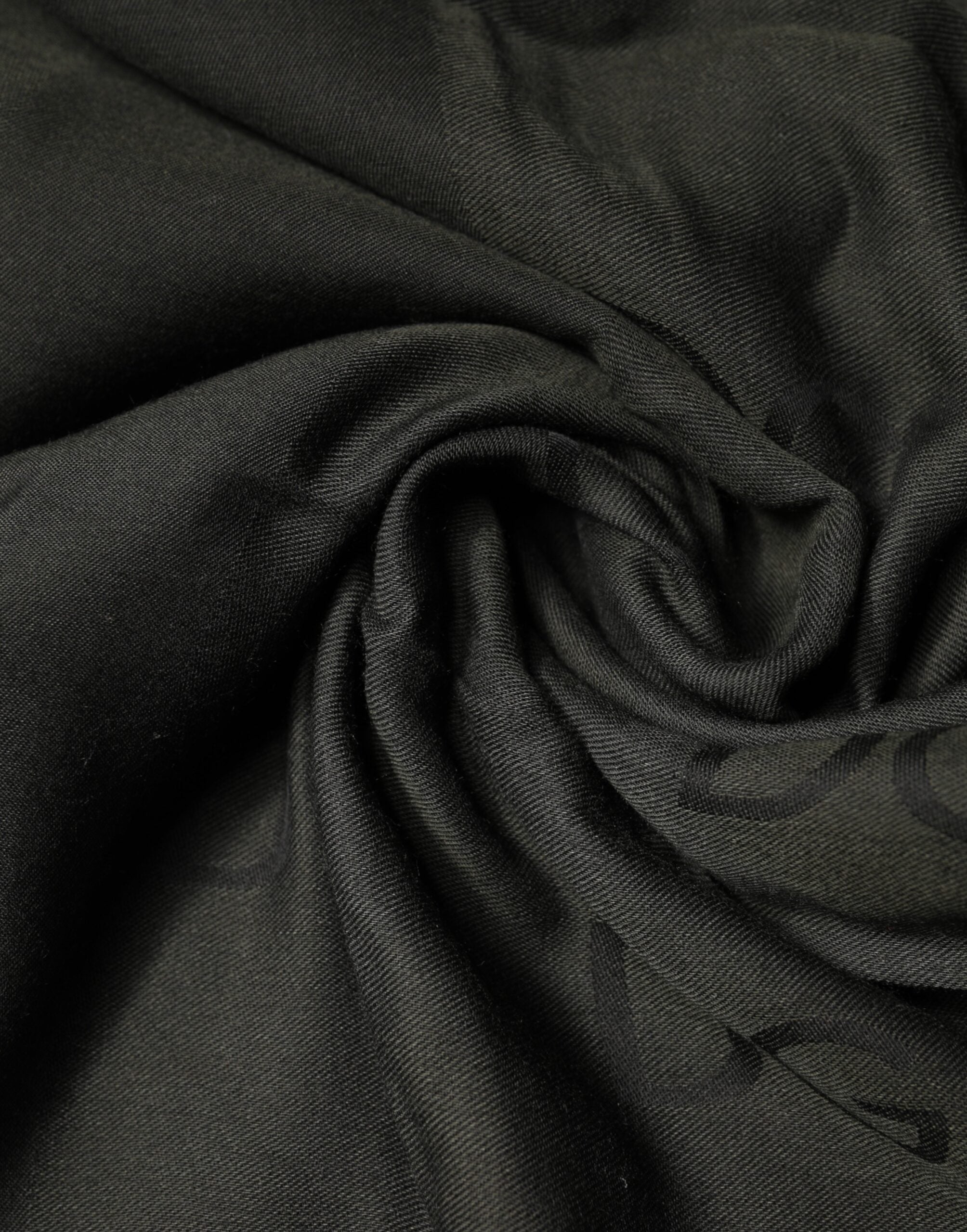 Dolce & Gabbana Black Modal Neck Wrap Men Shawl Men Scarf