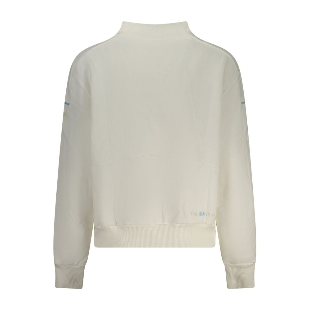 North Sails Bianco Cotton Women Sweatshirt North Sails