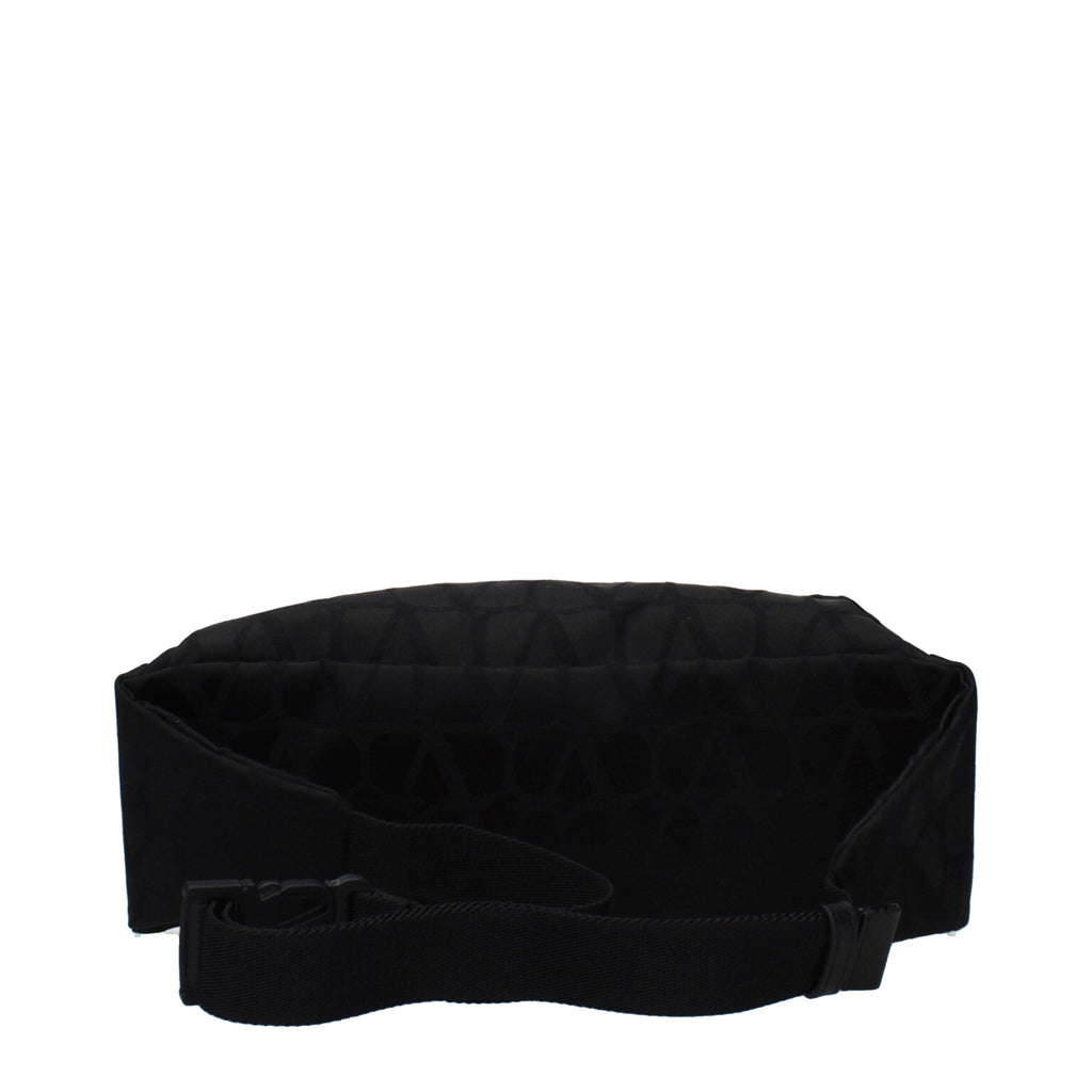 Valentino Garavani Black Fabric Backpack