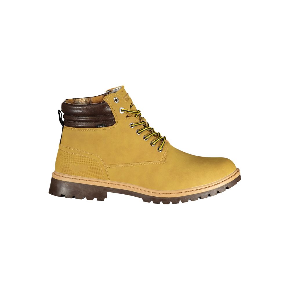 Gas Beige Polyurethane Men Ankle Boot Gas