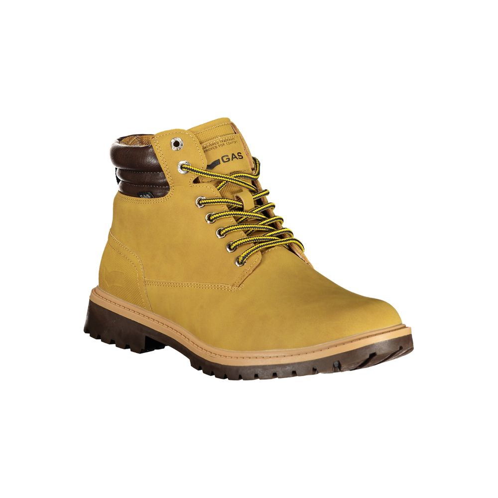 Gas Beige Polyurethane Men Ankle Boot Gas
