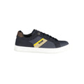 Gas Blue Polyester Men Sneaker Gas