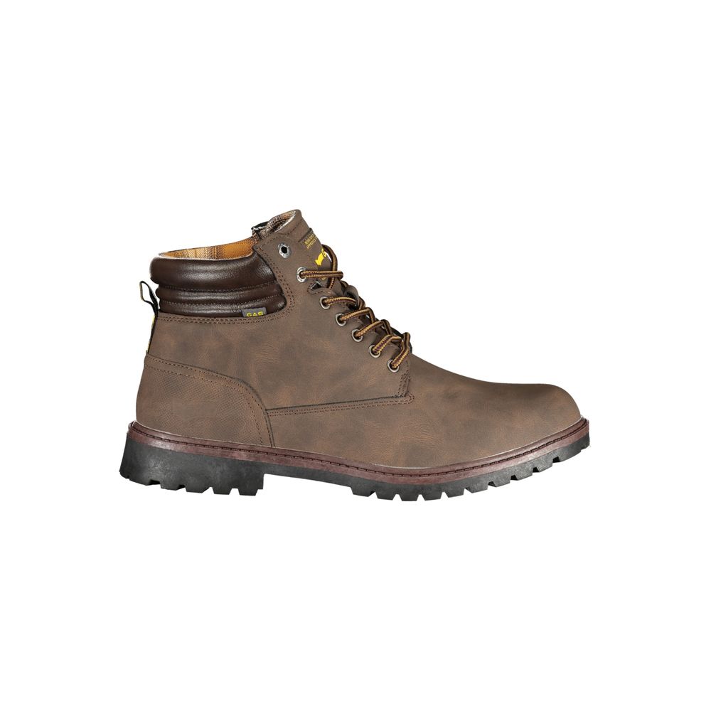 Gas Marrone Poliuretano Mens Sneaker Boot Gas