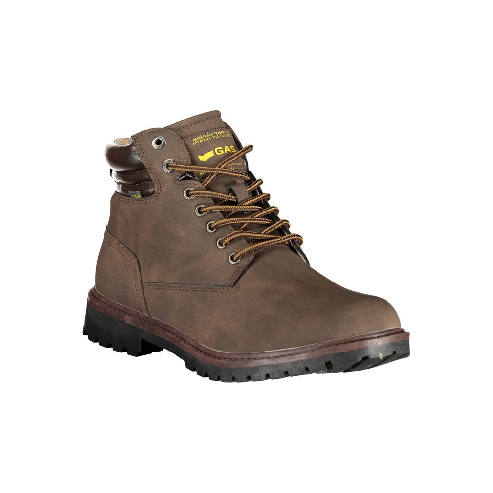 Gas Marrone Poliuretano Mens Sneaker Boot Gas