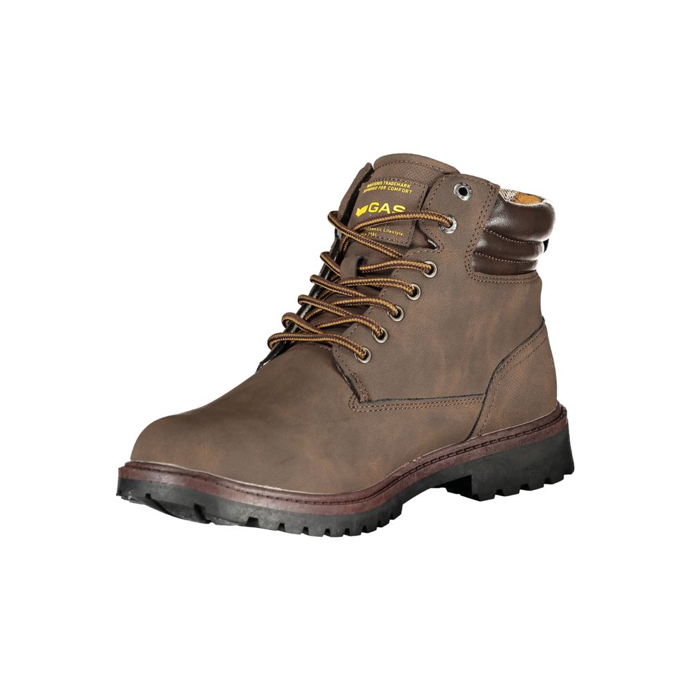 Gas Marrone Poliuretano Mens Sneaker Boot Gas