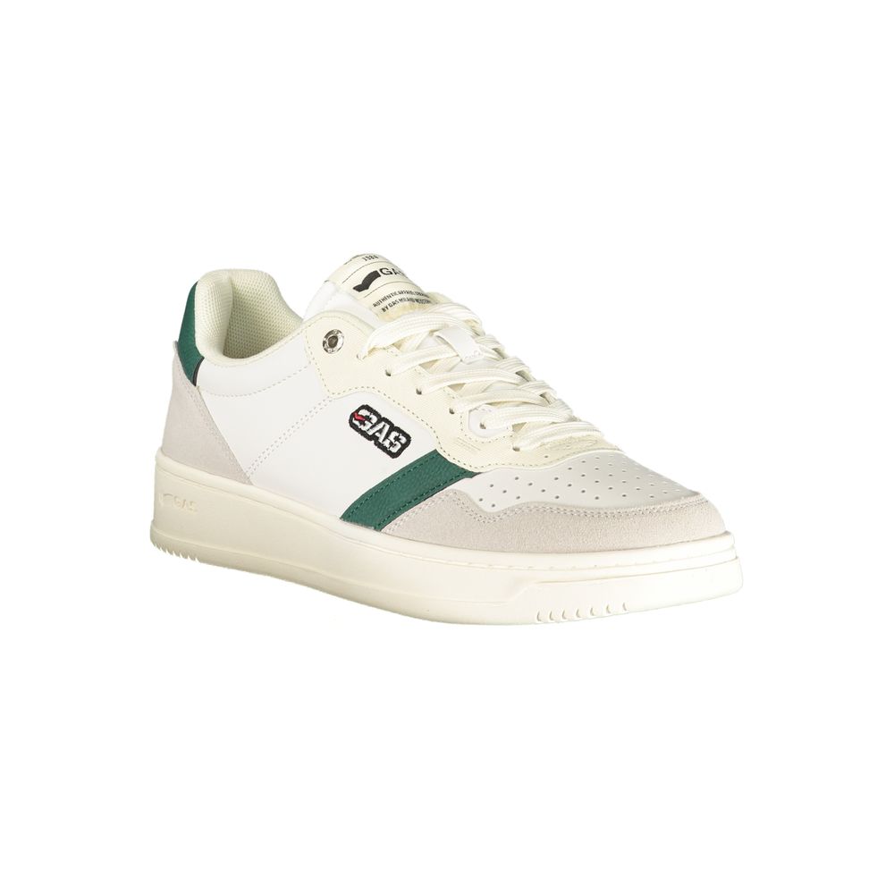 Gas Black Polyester Men Sneaker