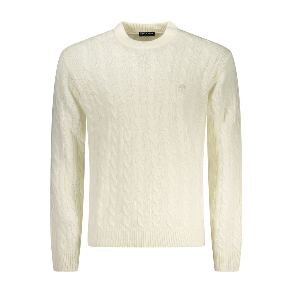 North Sails Bianco Poliammide Mens Sweater North Sails