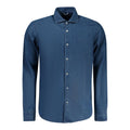 North Sails Blue Cotton Men Shirt