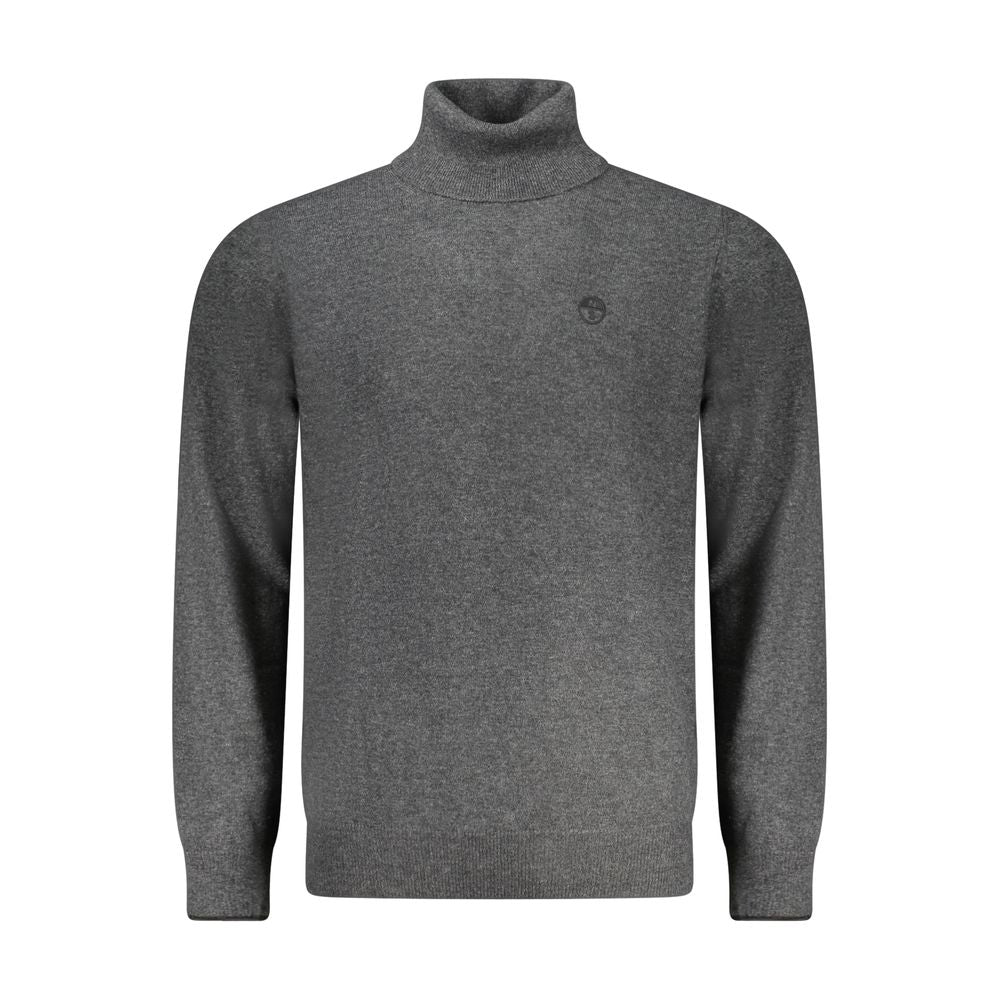North Sails Grigio Poliammide Men Sweater North Sails