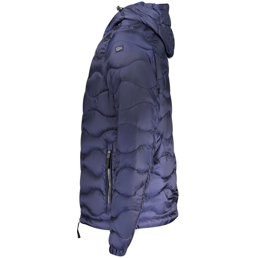 Norway 1963 Blue Polyamide Men's Jacket Norway 1963