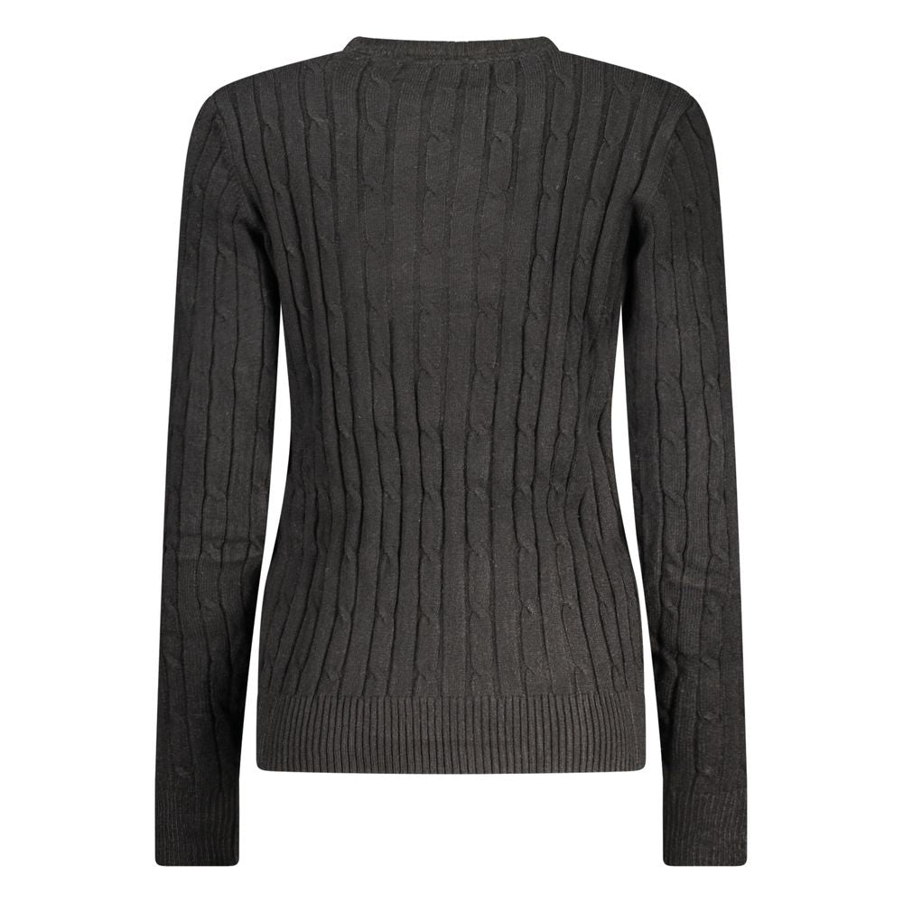 Norway 1963 Black Viscose Women's Sweater Norway 1963