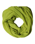 Dolce & Gabbana Green Polyester Stole Neck Wrap Shawl  Scarf