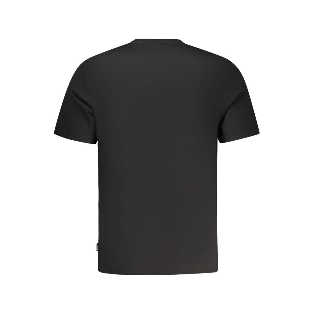 Fila Black Cotton Men T-Shirt Fila