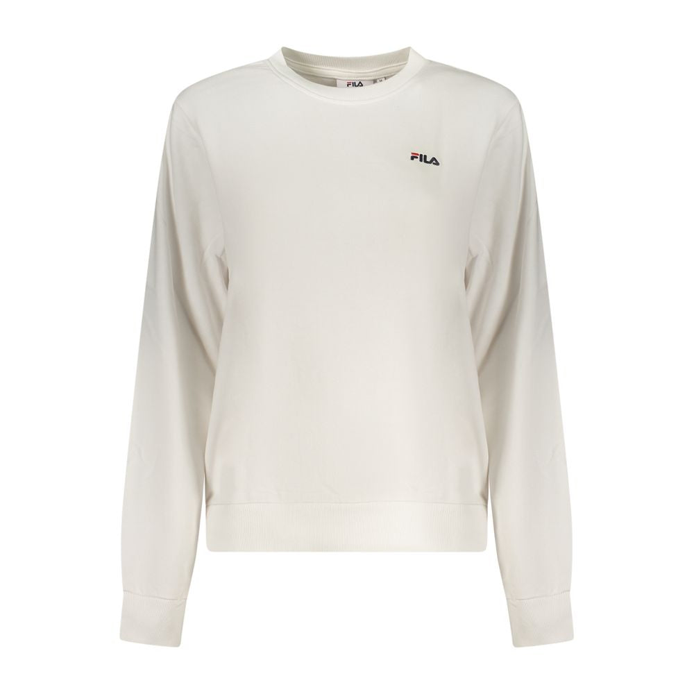 Fila White Cotton Women's Sweatshirt Fila