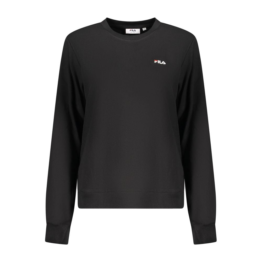 Fila Black Cotton Women Sweatshirt Fila