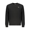 Fila Black Organic Cotton Men Sweatshirt Fila