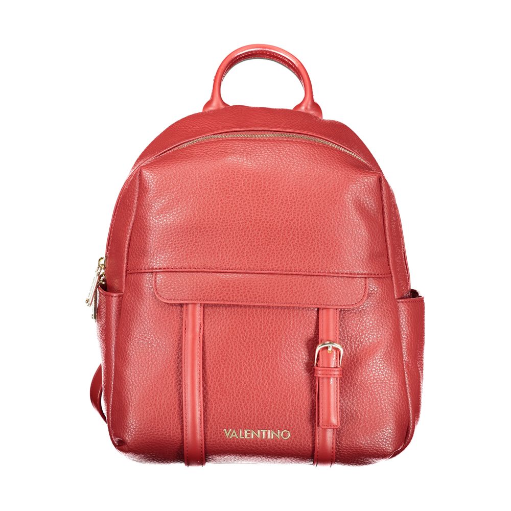 Mario Valentino Rosso Polyurethane Women's Backpack