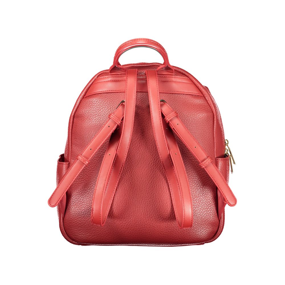 Mario Valentino Rosso Polyurethane Women's Backpack
