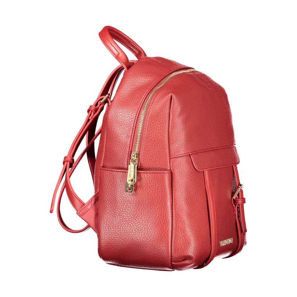 Mario Valentino Rosso Polyurethane Women's Backpack