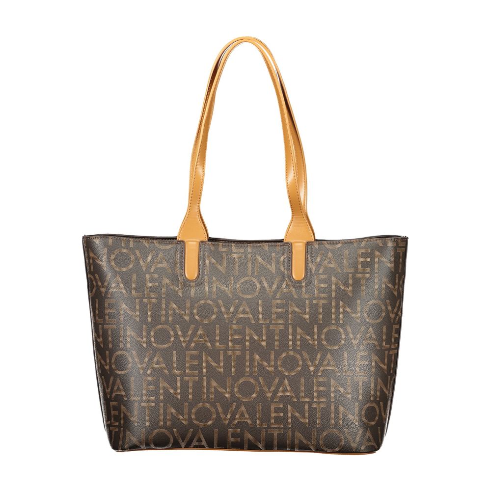Mario Valentino Brown Polyurethane Women's Bag