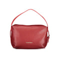Mario Valentino Rosso Polyurethane Women's Bag with Adjustable Strap