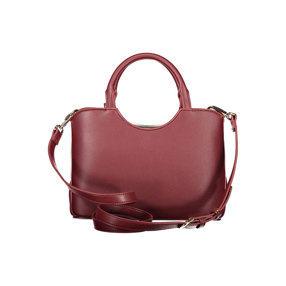Mario Valentino Rosso Polyurethane Women's Bag
