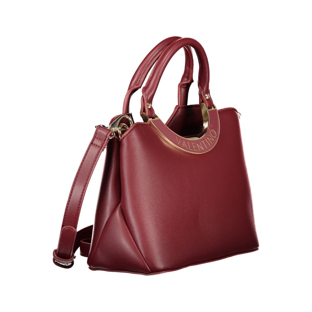 Mario Valentino Rosso Polyurethane Women's Bag