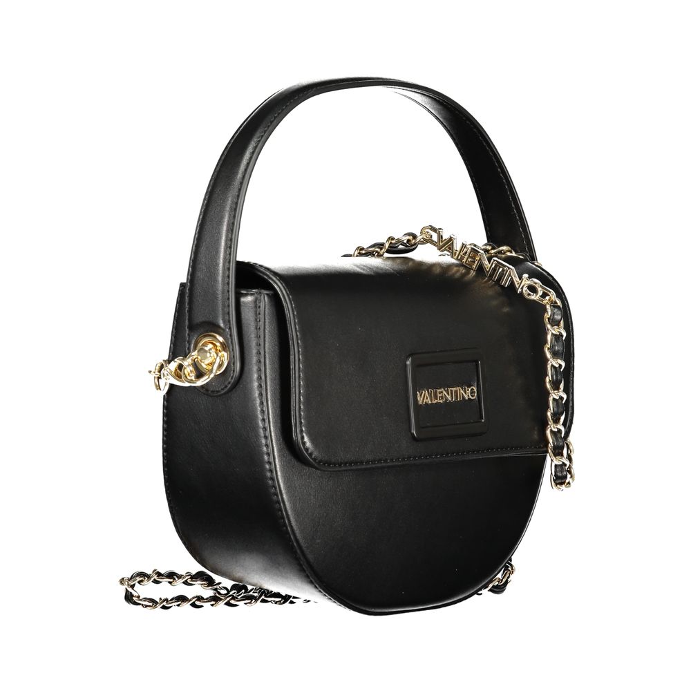 Mario Valentino Black Polyurethane Women's Bag Mario Valentino