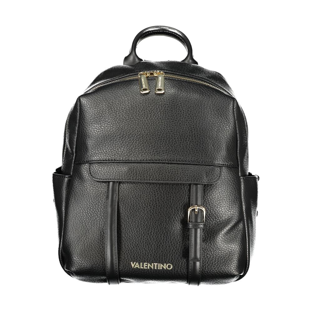 Mario Valentino Nero Polyurethane Women's Backpack