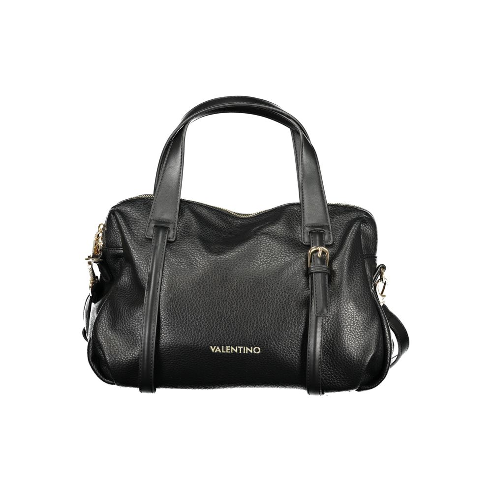 Mario Valentino Black Polyurethane Women's Bag