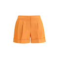 Fendi Orange Wool Oves Aries Bermuda Shorts