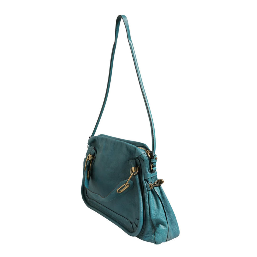 Chloé Paraty Bag in Aquamarine Leather