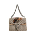 Gucci Supreme Monogram Bee Embroidered Shoulder Bag
